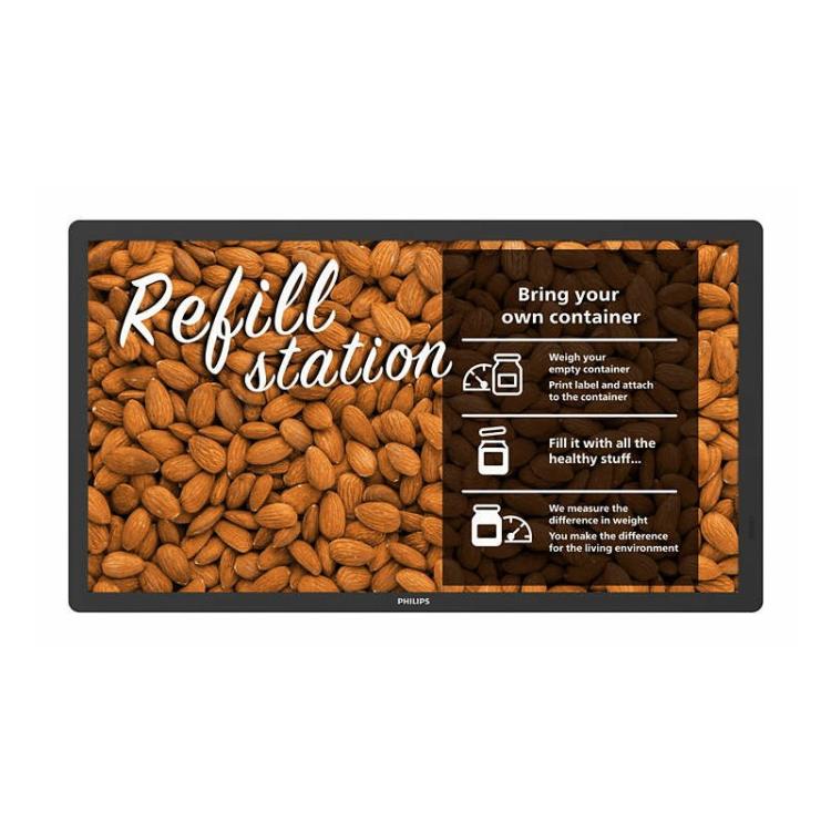 Philips - Signage Solutions 25BDL4150I/00 pantalla de señalización Pantalla plana para señalización digital 64,3 cm (25.3") Wifi