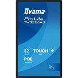 iiyama - TW3226AS-B3P pantalla de señalización Diseño de quiosco 80 cm (31.5") LED Wifi 430 cd / m² Full HD Negro Pantalla tácti