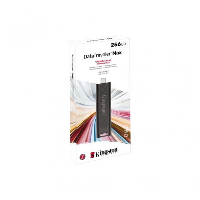 Kingston Technology - DataTraveler 256GB Max 1000R/900W USB 3.2 Gen 2