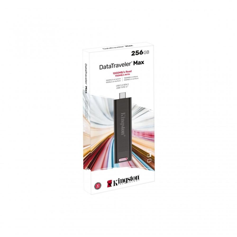 Kingston Technology - DataTraveler 256GB Max 1000R/900W USB 3.2 Gen 2