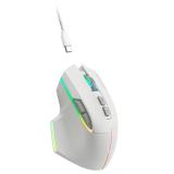 Mars Gaming - MMWVECTORW ratón Juego mano derecha RF Wireless + Bluetooth + USB Type-A Óptico 12000 DPI
