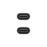 Nanocable - USB 2.0, 2m cable USB USB C Negro
