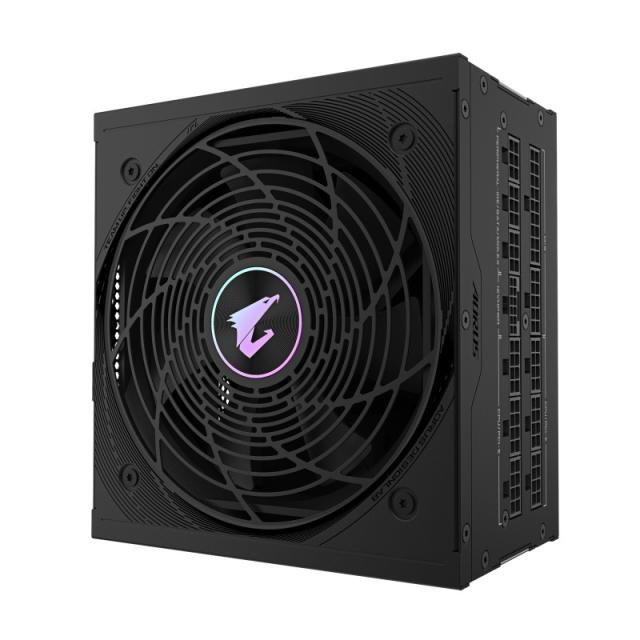 GIGABYTE - AORUS ELITE P1000W ICE Fuente de Alimentación - PCIe 5.0, 80 PLUS Platinum, Diseño completamente - GP-AE1000PM PG5 EU