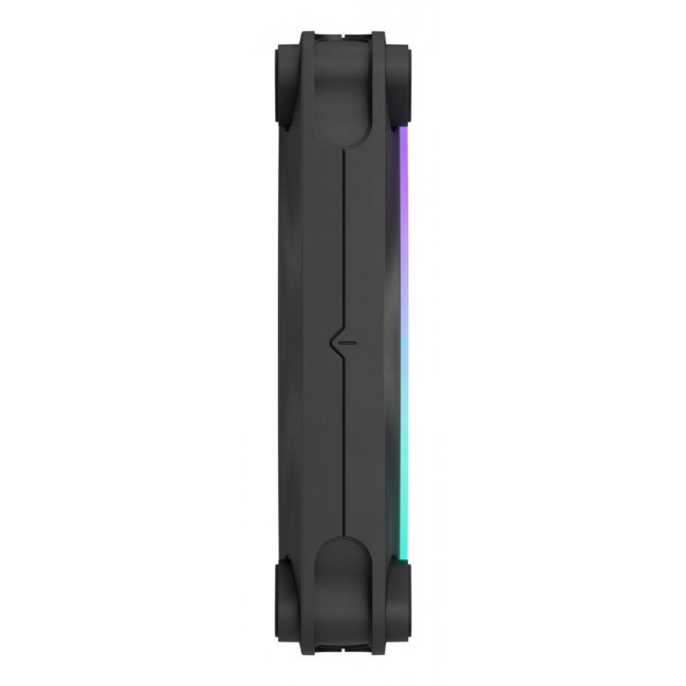 Fractal Design - Momentum 12 RGB Carcasa del ordenador Ventilador 12 cm Negro 1 pieza(s)