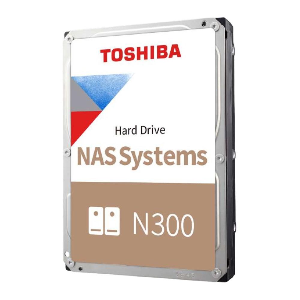 Toshiba - N300 disco duro interno 12 TB 7200 RPM 512 MB 3.5" Serial ATA III - HDWG51CEZSTA