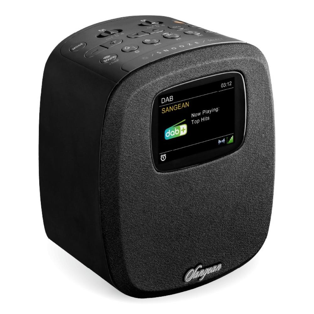 Sangean - DCR-83 Personal Analógico y digital Negro