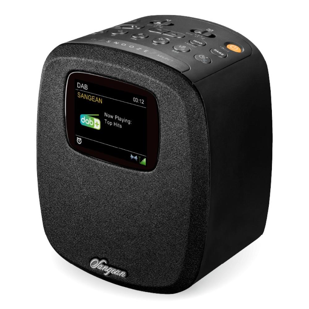 Sangean - DCR-83 Personal Analógico y digital Negro