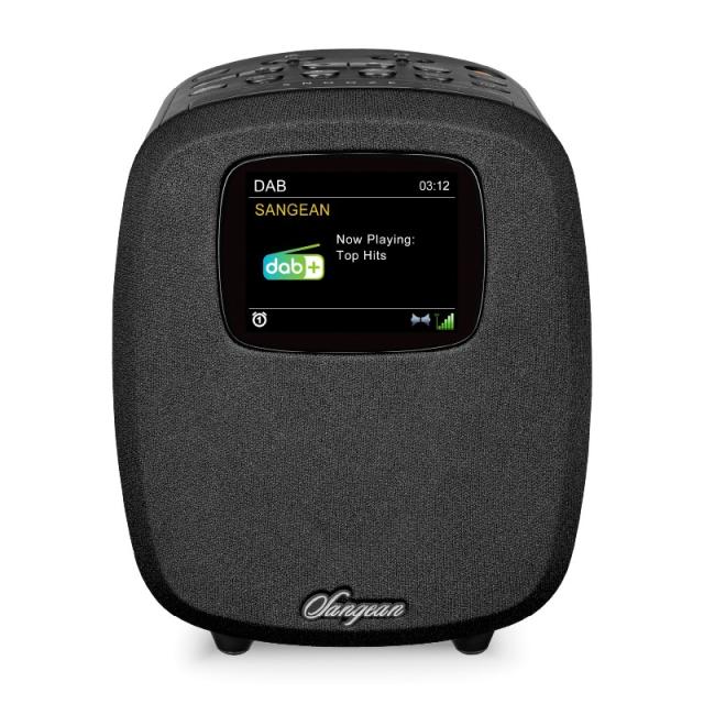 Sangean - DCR-83 Personal Analógico y digital Negro