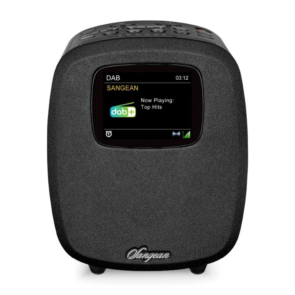 Sangean - DCR-83 Personal Analógico y digital Negro