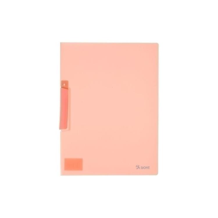 DOHE - DOSSIER CLIP DOHE PP A4 p.PTCO.30h ROJO - Pack de 8 unidades