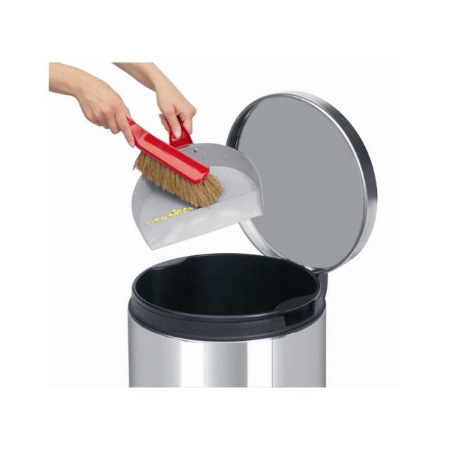 Brabantia - 124907 papelera 12 L Acero inoxidable