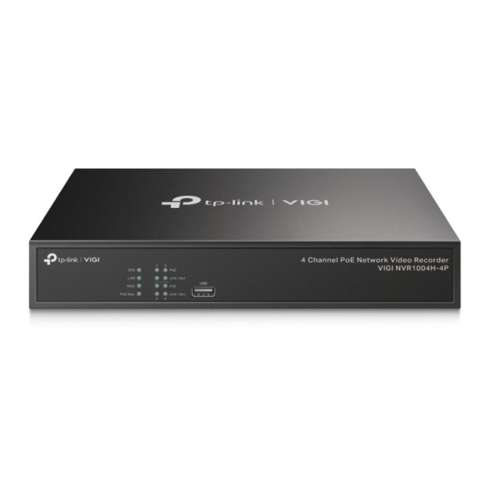 TP-Link - VIGI NVR1004H-4P-2TB Negro