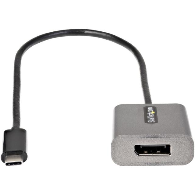 StarTech.com - Adaptador USB C a DisplayPort - Conversor USB Tipo C a DisplayPort 1.4 de 8K/4K 60Hz - Convertidor de Vídeo Tipo
