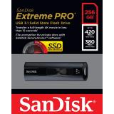 SanDisk - Extreme Pro unidad flash USB 256 GB USB tipo A 3.2 Gen 1 (3.1 Gen 1) Negro