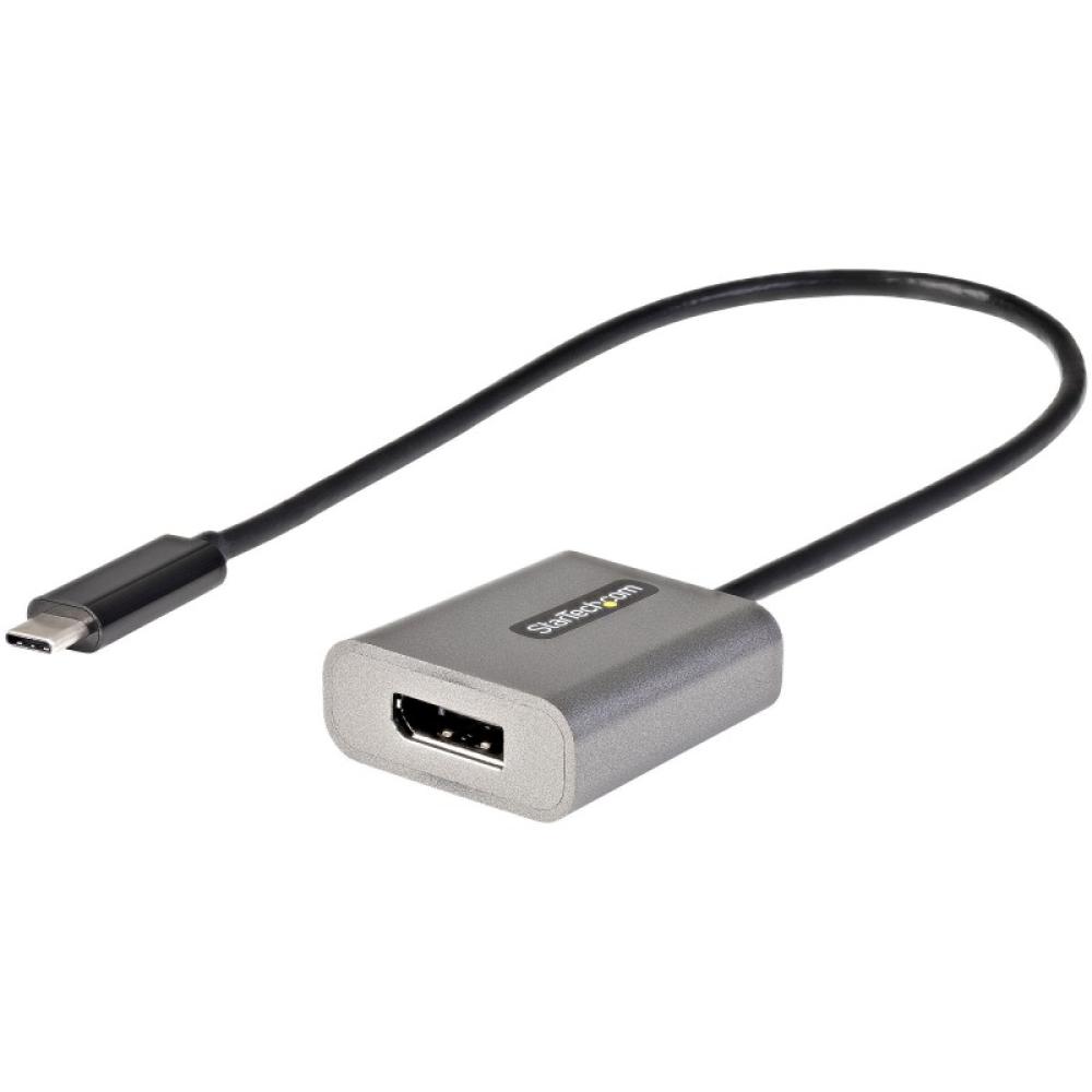 StarTech.com - Adaptador USB C a DisplayPort - Conversor USB Tipo C a DisplayPort 1.4 de 8K/4K 60Hz - Convertidor de Vídeo Tipo