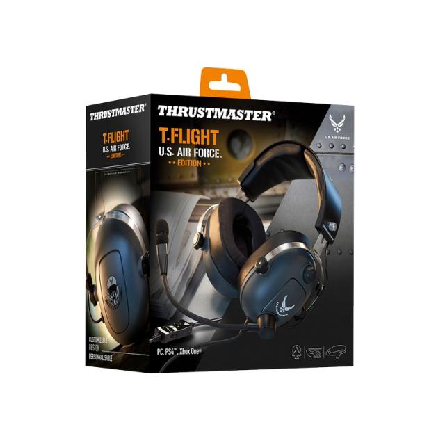 Thrustmaster - T.Flight U.S. Air Force Edition Auriculares Alámbrico Diadema Juego Negro