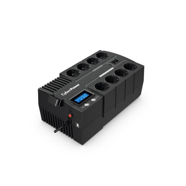CyberPower - BR1200ELCD sistema de alimentación ininterrumpida (UPS) Línea interactiva 1,2 kVA 720 W 8 salidas AC