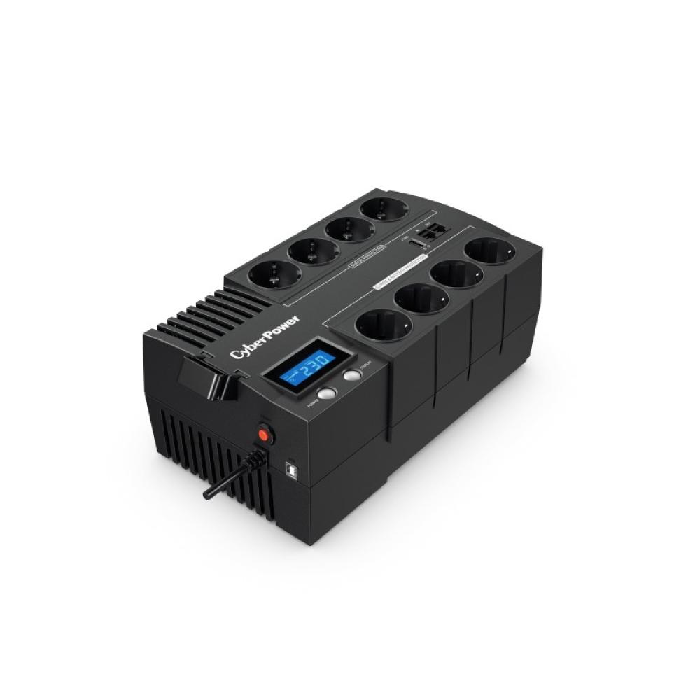 CyberPower - BR1200ELCD sistema de alimentación ininterrumpida (UPS) Línea interactiva 1,2 kVA 720 W 8 salidas AC