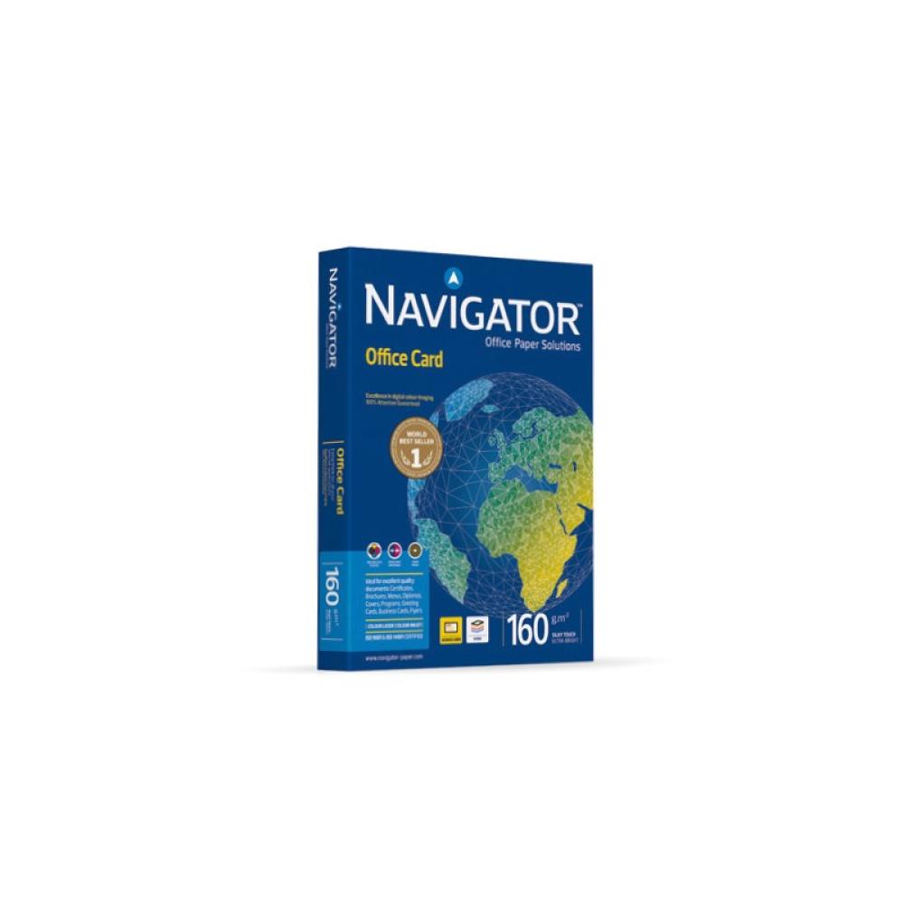 Navigator - OFFICE CARD papel para impresora de inyección de tinta A4 (210x297 mm) Mate 250 hojas Blanco