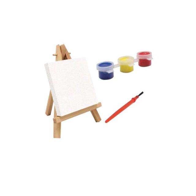 Bismark - BL. MINI LIENZO BISMARK KIDS+PINCEL+3 PINTURAS