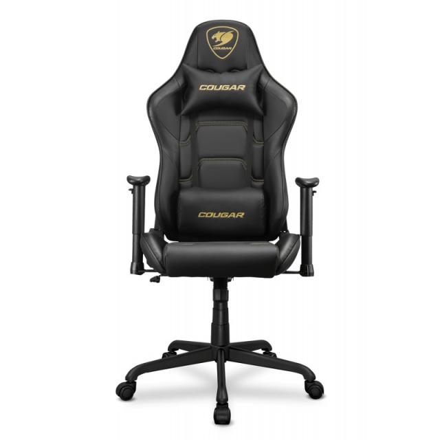 COUGAR - CGR-ELI-GLB Silla para videojuegos de PC Asiento acolchado Negro