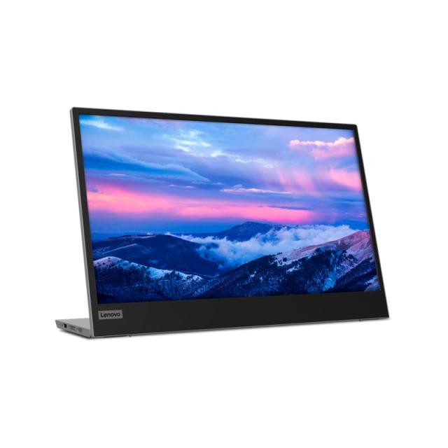 Lenovo - L15 LED display 39,6 cm (15.6") 1920 x 1080 Pixeles Full HD Negro, Gris