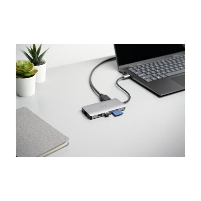 Kensington - Dock móvil USB-C sin Driver 8 en 1 UH1400P