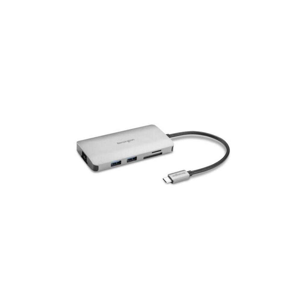 Kensington - Dock móvil USB-C sin Driver 8 en 1 UH1400P