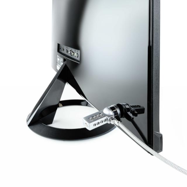 TooQ - TQCLKC0015 cable antirrobo Plata 1,5 m