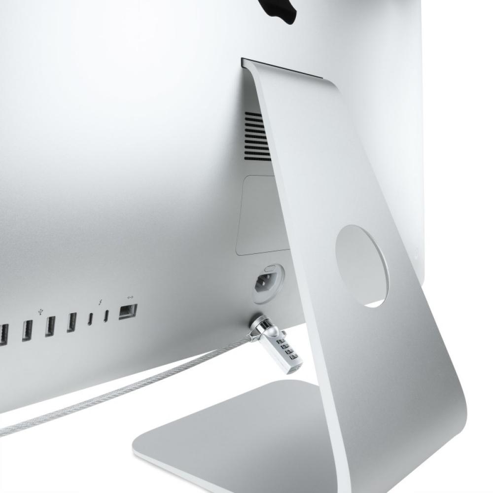 TooQ - TQCLKC0015 cable antirrobo Plata 1,5 m