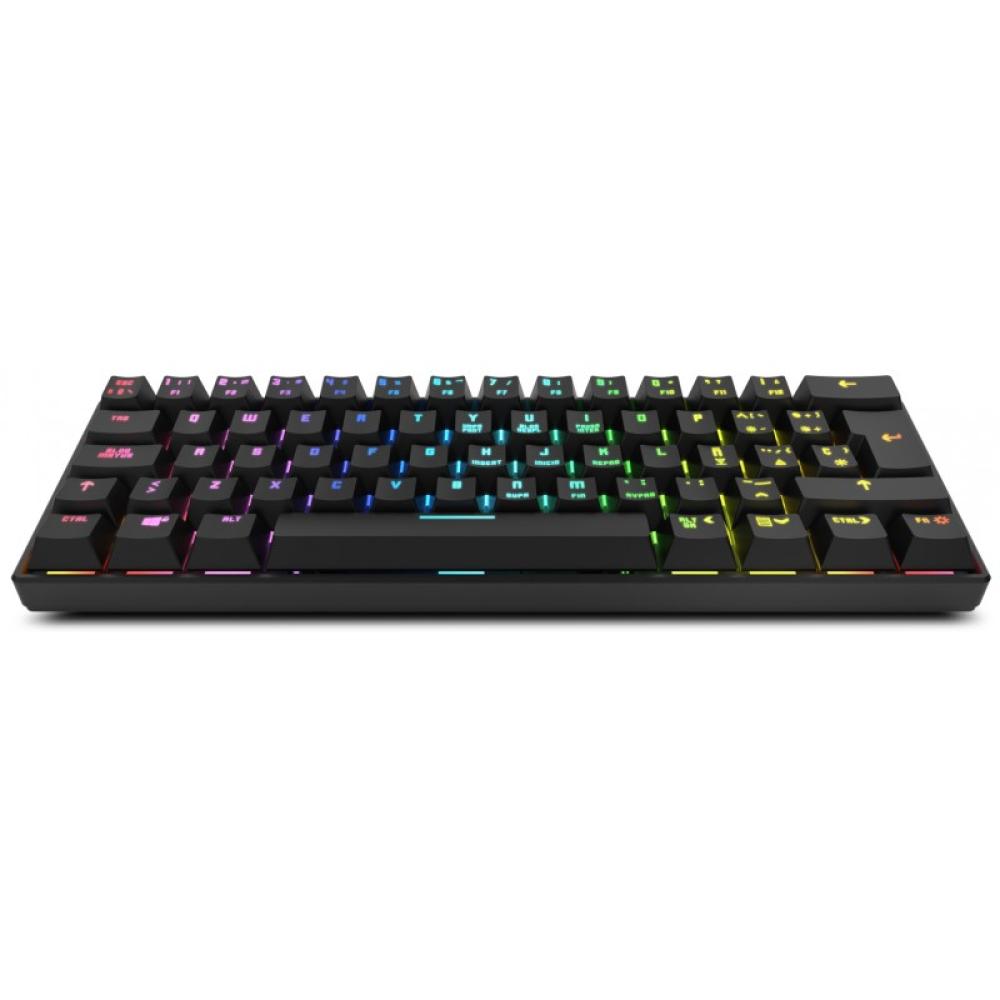 Krom - Kluster teclado Juego USB + Bluetooth Negro
