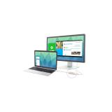 j5create - JCA111 Adaptador gráfico USB 1920 x 1080 Pixeles Aluminio, Blanco