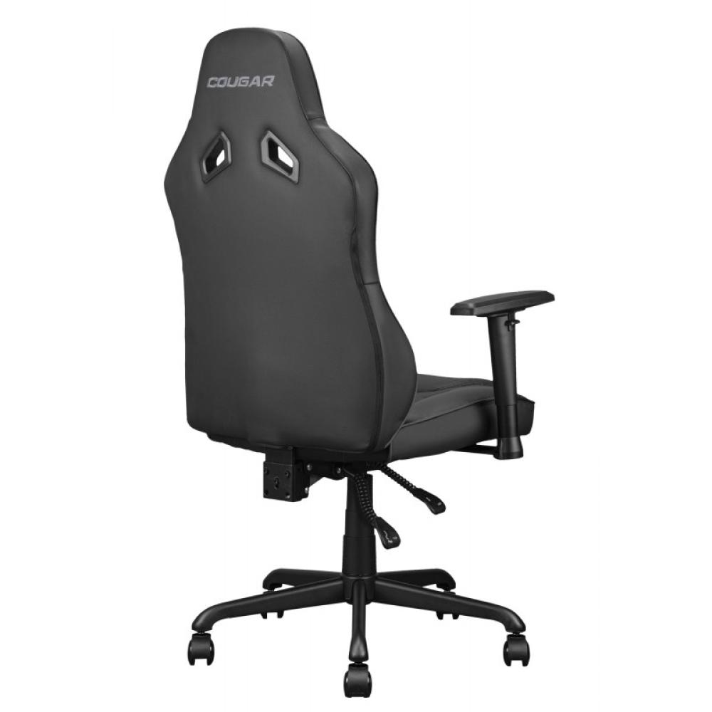 COUGAR - Fusion S Black Silla para videojuegos de PC Asiento acolchado Negro