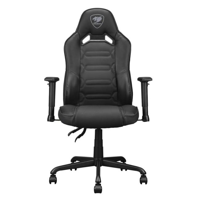 COUGAR - Fusion S Black Silla para videojuegos de PC Asiento acolchado Negro