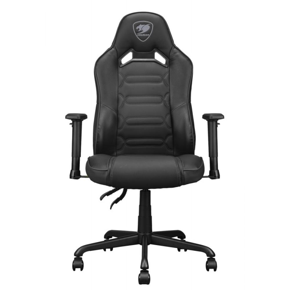 COUGAR - Fusion S Black Silla para videojuegos de PC Asiento acolchado Negro