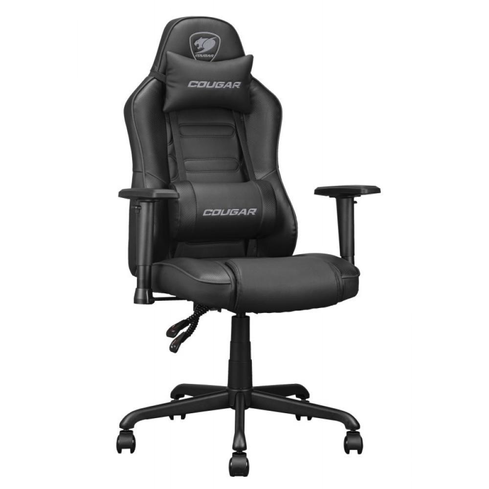 COUGAR - Fusion S Black Silla para videojuegos de PC Asiento acolchado Negro