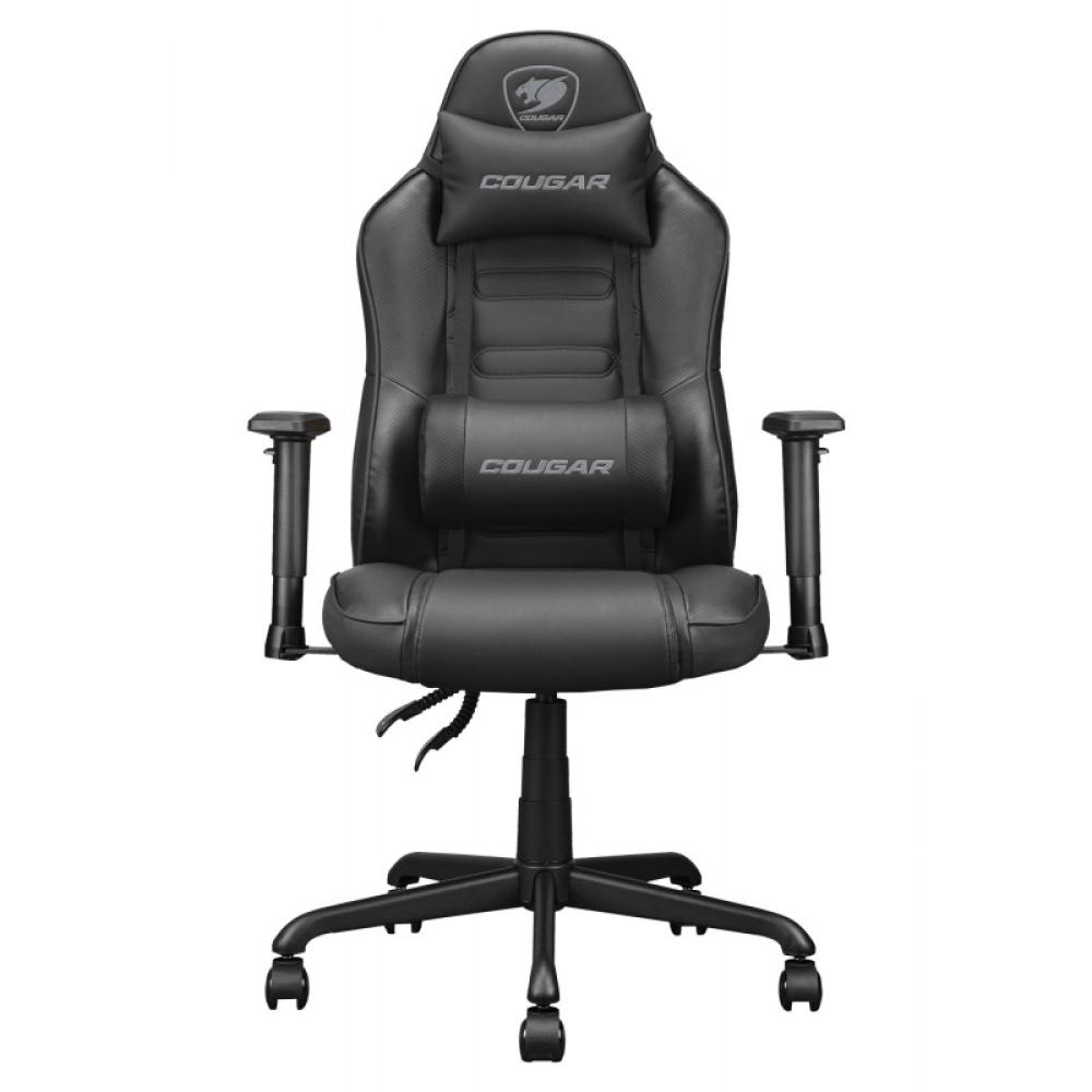 COUGAR - Fusion S Black Silla para videojuegos de PC Asiento acolchado Negro