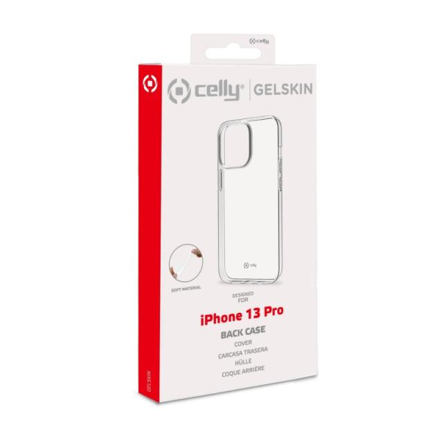 Celly - GELSKIN Apple iPhone 13 Pro funda para teléfono móvil 15,5 cm (6.1") Transparente