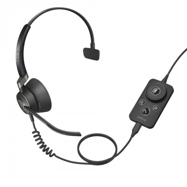 Jabra - Engage 50 Auriculares Alámbrico Diadema Oficina/Centro de llamadas USB Tipo C Bluetooth Negro