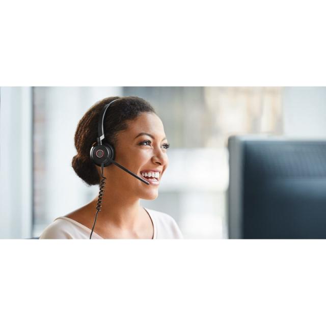 Jabra - Engage 50 Auriculares Alámbrico Diadema Oficina/Centro de llamadas USB Tipo C Bluetooth Negro