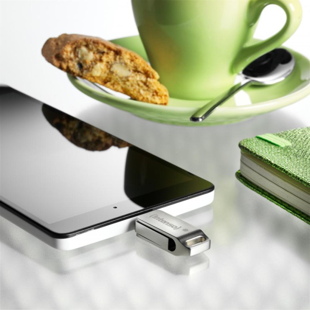 Intenso - cMobile Line unidad flash USB 32 GB USB Type-A / USB Type-C 3.2 Gen 1 (3.1 Gen 1) Plata