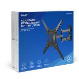 Savio - UTV-03 soporte para TV 139,7 cm (55") Negro