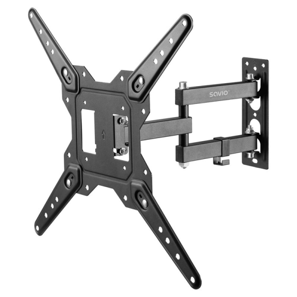 Savio - UTV-03 soporte para TV 139,7 cm (55") Negro