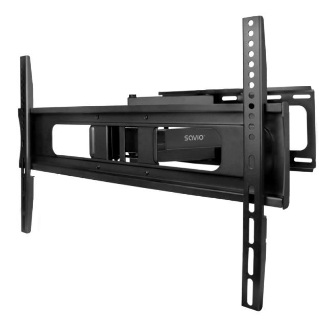 Savio - UTV-04 soporte para TV 2,18 m (86") Negro