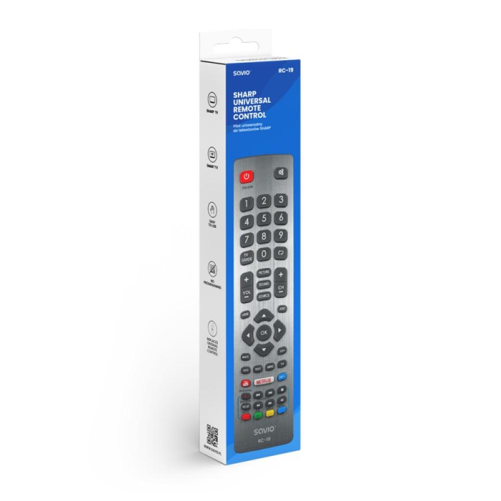 Savio - RC-19 mando a distancia Universal Botones