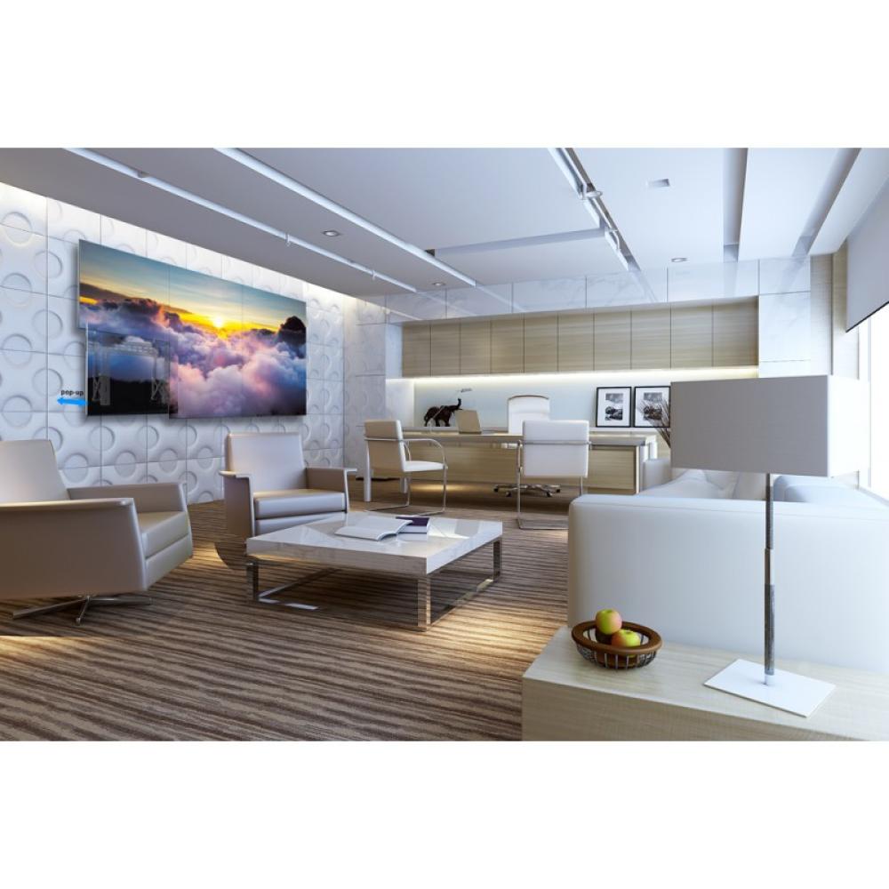 Neomounts - LED-VW1000BLACK Soporte de pared para videowall 40-75" - extraíble - máx 50 kg