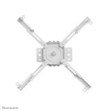 Neomounts - CL25-530WH1 Soporte de techo para proyector - alt. 25,5 cm - fácil montaje - movimiento completo