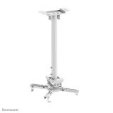 Neomounts - CL25-540WH1 Soporte de techo para proyector - alt. 60,5-90,5 cm - fácil montaje - movimiento completo