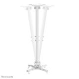 Neomounts - CL25-540WH1 Soporte de techo para proyector - alt. 60,5-90,5 cm - fácil montaje - movimiento completo