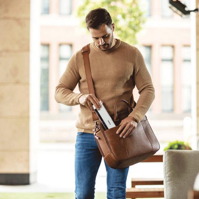 Brother - DS-740D escaner Escáner alimentado con hojas 600 x 600 DPI A4 Negro, Blanco